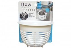 Giá để giẻ rửa bát hình rổ màu trắng