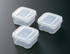 Bộ 3 hộp nhựa vuông 160ml