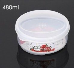 Hộp nhựa đựng thực phẩm 480ml loại tròn có nắp