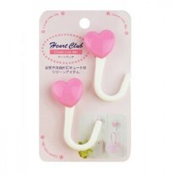 Set 2 móc hút chân không hình trái tim