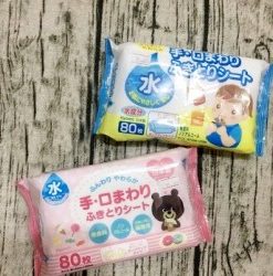 Gói 80 tờ giấy ướt cho bé