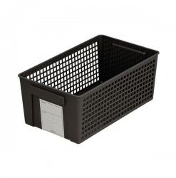 Giỏ đựng đồ đa năng dáng rộng màu nâu