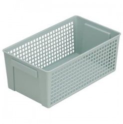 Giỏ đựng đồ đa năng dáng rộng màu xanh