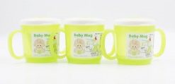 Cốc tập uống có tay cầm (màu xanh lá)