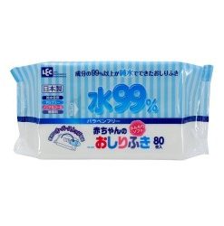 Gói 80 tờ giấy ướt cao cấp cho bé LEC