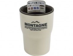 Cốc nhựa cách nhiệt màu be 320ml