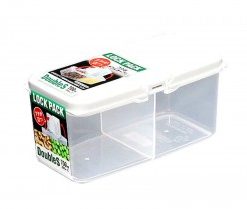 Hộp chia 2 ngăn nắp rời (cỡ to)