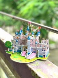 Bộ ghép hình 3D mẫu lâu đài