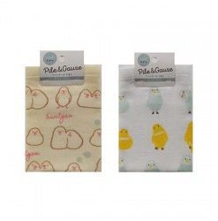 Khăn mặt cotton mẫu gà