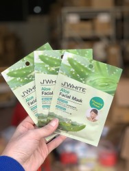 Miếng đắp mặt nạ tinh chất lô hội J'White 25g