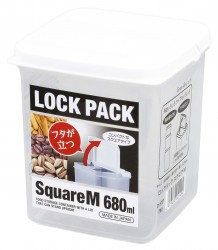 Hộp nhựa đựng thực phẩm 680ml nắp liền