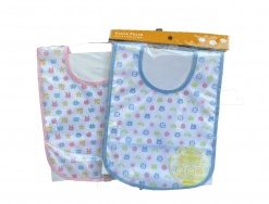 Yếm ăn dặm cho bé (xanh, hồng)