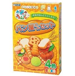 Bộ đồ chơi đất nặn bằng bột gạo "Tạo hình Kem, Bánh quy" GINCHO