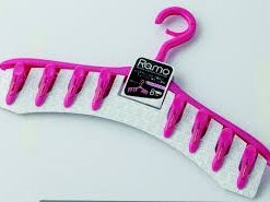 Móc phơi 8 kẹp màu hồng