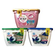 Viên giặt xả Gell Ball 3D Nhật Bản
