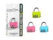 Khóa mã vali màu sắc (mẫu 3)