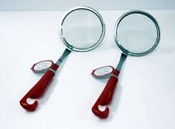 Dụng cụ hớt váng mỡ inox KAI  (cán đỏ)