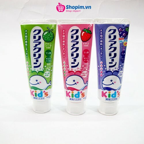 Kem đánh răng Kao dành cho bé