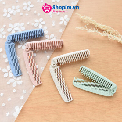 Một chiếc lược gập tiện dụng sẽ thật hoàn hảo cho chuyến đi của bạn!