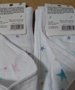 Khăn mặt cotton 2 lớp mẫu ngôi  sao