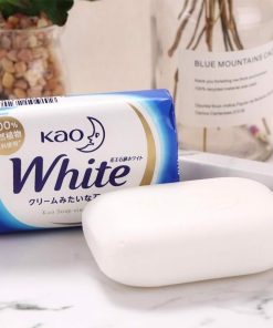 Set 12 bánh xà phòng tắm trắng  KAO 130g