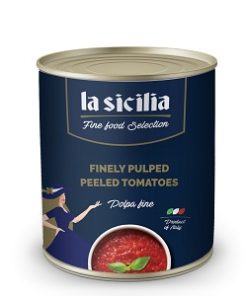 Cà chua lột vỏ (Peeled Tomatoes in Tomato Juice) La Sicilia - 2.55kg