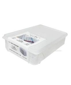 Hộp nhựa đựng thực phẩm  dáng dẹt 1,2L Sanada