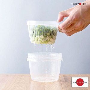 hộp nhựa 2 lớp dáng tròn