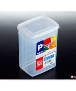 Hộp nhựa đựng thực phẩm  nắp dẻo, dáng cao 1,3L  Nakaya