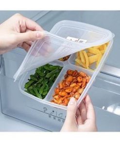 Hộp chia ngăn Nakaya  710ml nắp dẻo