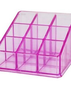 Hộp đựng đồ trang điểm  chia ngăn cỡ nhỏ (màu tím)