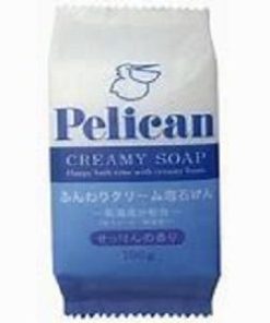Xà phòng chiết xuất từ dầu  cọ Pelican Creamy Soap  100gr
